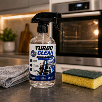 TurboClean™ – La Fórmula que Elimina la Grasa en Segundos