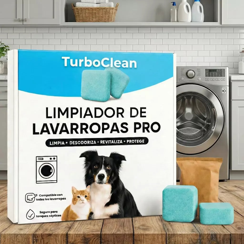 TurboClean™ Pastillas para lavarropas