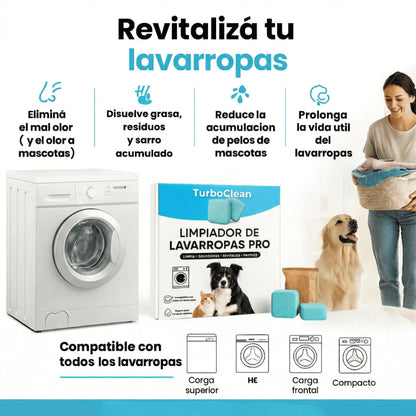 TurboClean™ Pastillas para lavarropas